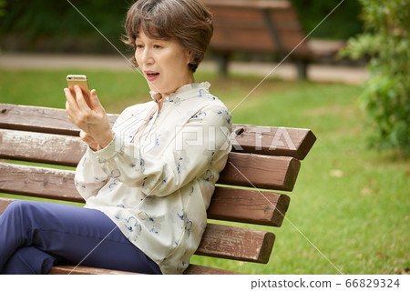 高級步行 66829324