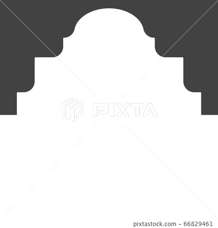 Mosque window vector icon - Stock Illustration [66829461] - PIXTA
