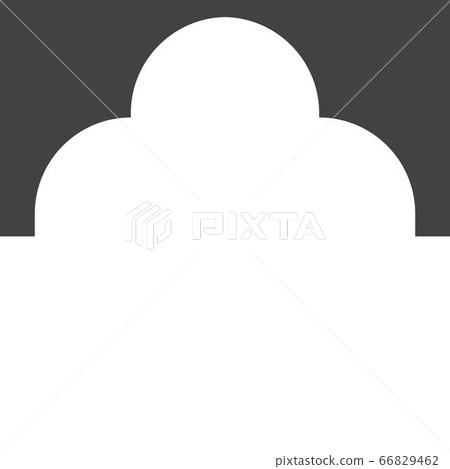 Mosque window vector icon 66829462