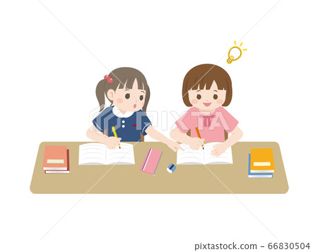 Illustrations that my friends teach me to study 66830504