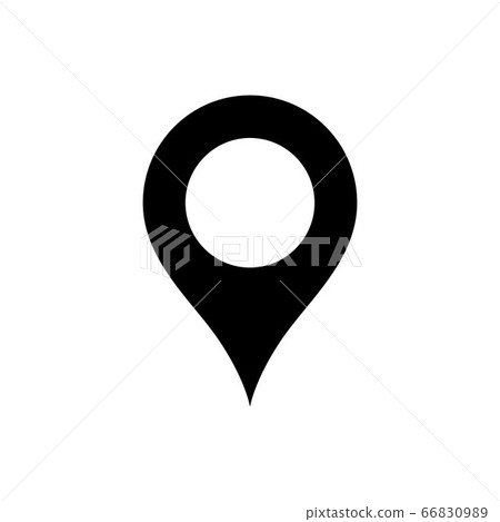 Pin Point Location Map Vector Icon For Graphic Stock Illustration 6609