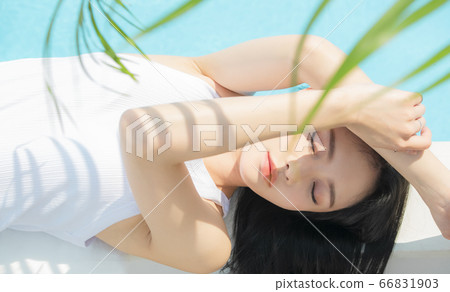 生活方式，女人，夏天 66831903