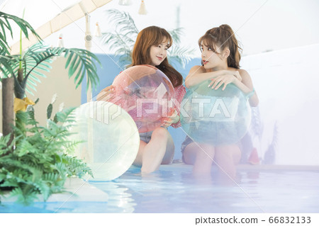 美容，度假，女人 66832133