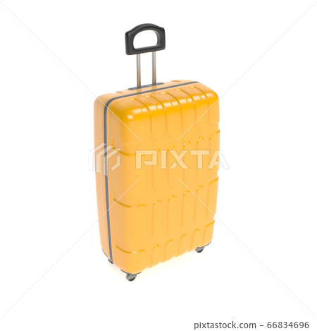 yellow carry on luggage