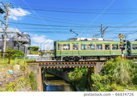 [神奈川縣]江之電從七Shi濱站出發 66834726