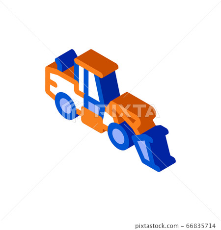 road repair machine isometric icon vector illustration road repair machine isometric icon vector illustration 66835714