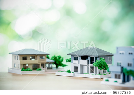 房屋抵押房地產圖像微型模型製造商 66837586