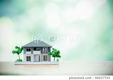 Home Mortgage Real Estate Image Miniature Model Manufacturer 66837595