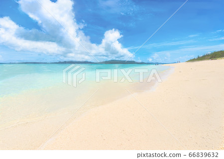 Beach of Okinawa Minnajima Beach of Okinawa Minnajima 66839632