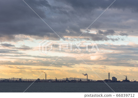東京灣Aqualine和密海保魯的風景 66839712