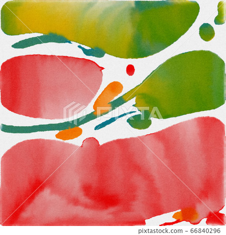 抽象的複古東方水彩水墨肌理 66840296