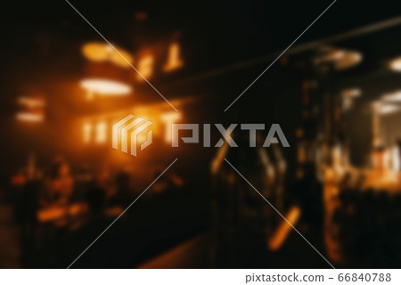 interior of the restaurant bar is out of focus with a blur interior of the restaurant bar is out of focus with a blur 66840788