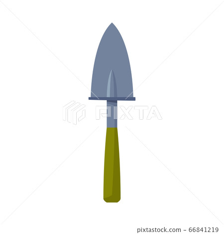 Garden Scoop, Agriculture Work Equipment, Garden Tool Flat Style Vector Illustration on White Background Garden Scoop, Agriculture Work Equipment, Garden Tool Flat Style Vector Illustration on White Background 66841219