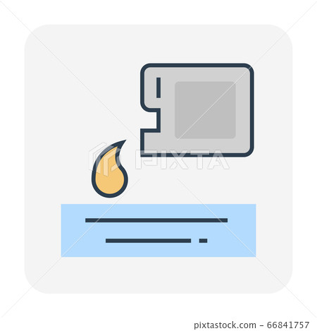 water chemical icon 66841757