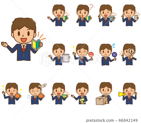 Student student boy boy male facial expression gesture set Student student boy boy male facial expression gesture set 66842149