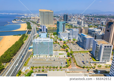 View from Fukuoka Tower Observatory [Fukuoka City] 66842652