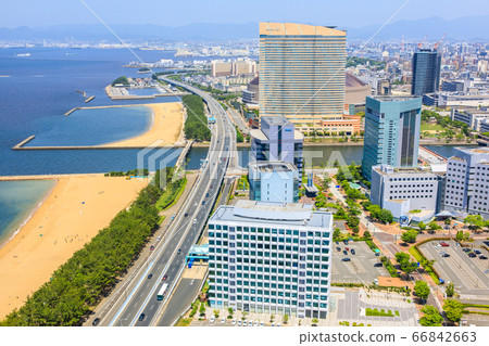 福岡塔展望台的景色[福岡市] 66842663