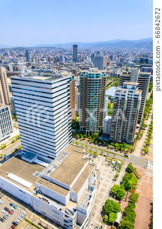 福岡塔展望台的景色[福岡市] 66842672