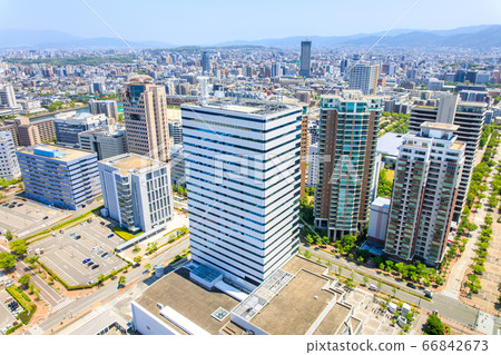 福岡塔展望台的景色[福岡市] 66842673