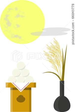 中秋著名的月月tsu子和壽喜 中秋著名的月月tsu子和壽喜 66843778