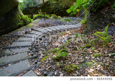 Cutting through Sannozaka from Hiyoshi Shrine to Lake Yakuru (Togane City, Chiba Prefecture) Cutting through Sannozaka from Hiyoshi Shrine to Lake Yakuru (Togane City, Chiba Prefecture) 66844098