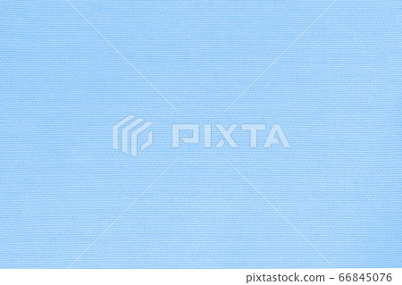 Woven cotton linen fabrics textile textured background in light pastel blue turquoise color 66845076