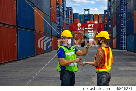 Check body temperature Before working in the 66846271