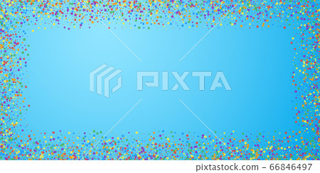 Festive confetti. Celebration stars. Joyous confet Festive confetti. Celebration stars. Joyous confet 66846497
