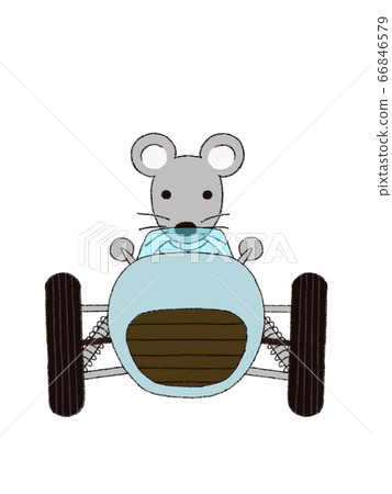 鼠標和賽車淺藍色2 鼠標和賽車淺藍色2 66846579