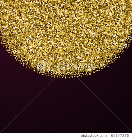 Round gold glitter luxury sparkling confetti. Scat Round gold glitter luxury sparkling confetti. Scat 66847276
