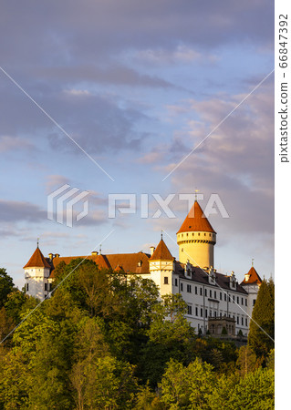 Konopiste castle in Central Bohemia, Czech Konopiste castle in Central Bohemia, Czech 66847392