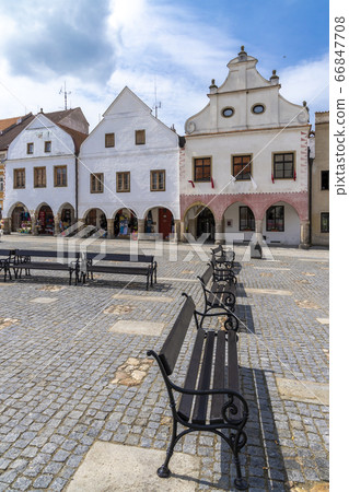 Olad town Slavonice in Czech Republic Olad town Slavonice in Czech Republic 66847708