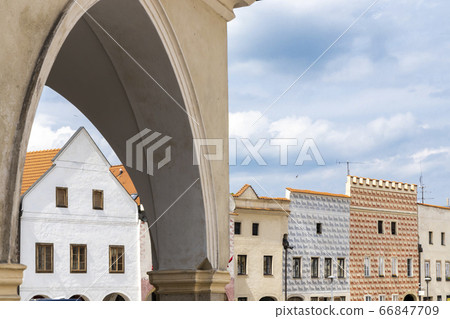 Olad town Slavonice in Czech Republic Olad town Slavonice in Czech Republic 66847709