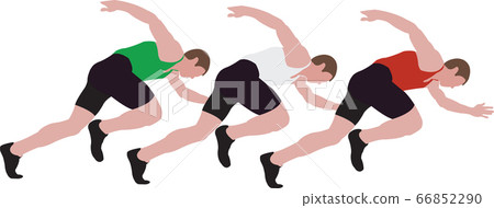 athlete running sports activity shooting 66852290