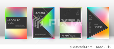 Flyer layout. Black classy template for Brochure, Flyer layout. Black classy template for Brochure, 66852910