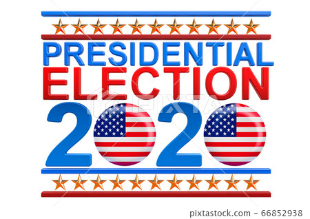 Presidential Election 2020 in the USA concept Presidential Election 2020 in the USA concept 66852938