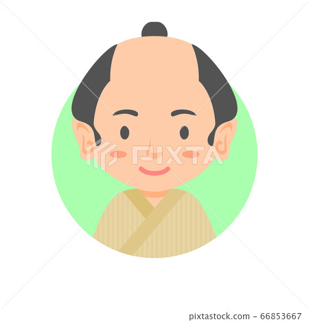 Edo period townspeople icon - Stock Illustration [66853667] - PIXTA