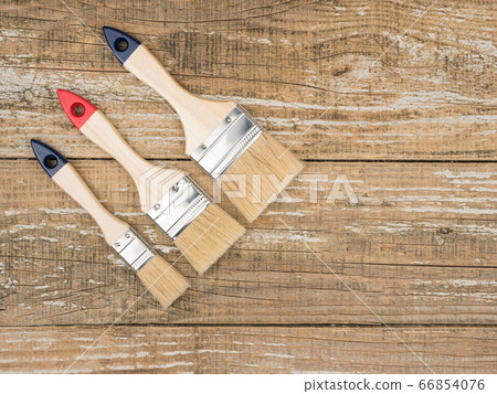 Brushes for repair. The view from the top. 66854076