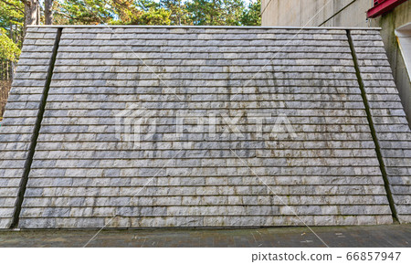 Stone Tiles Slope Wall Stone Tiles Slope Wall 66857947