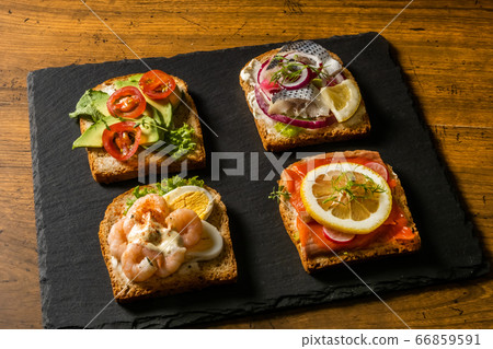 Open sandwich Open sandwich 66859591