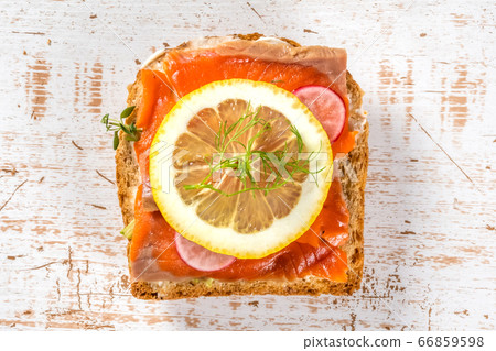Open sandwich Open sandwich 66859598