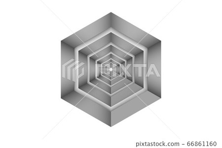 white hexagon tunnel texture background white hexagon tunnel texture background 66861160