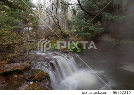 Hot waterfall 66862210