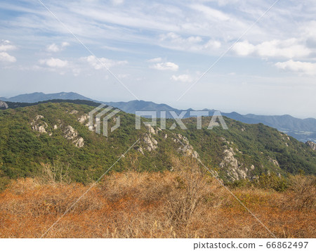 韓國慶南市梁山市河面面天城山 66862497