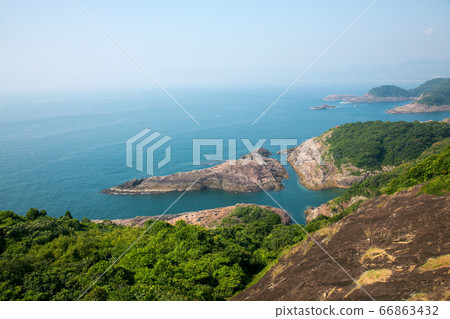 Miyazaki Prefecture Summer Hyuga City Cruz Sea Miyazaki Prefecture Summer Hyuga City Cruz Sea 66863432