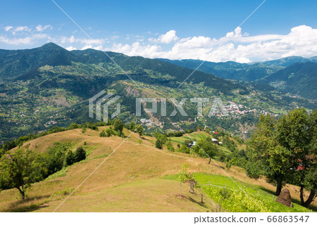Mountain scenery seen from Huro Georgia (Georgia) Ajaria Autonomous Republic Huro 66863547