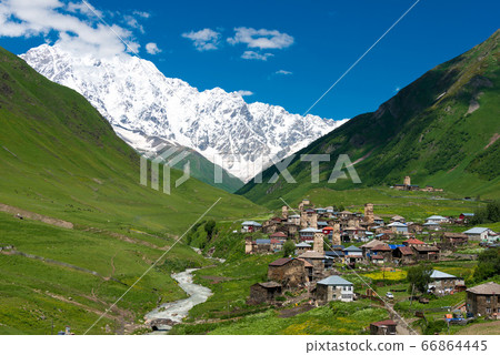 Ushguli Village World Heritage Site Svaneti Georgia (Georgia) Samegrero-Zemo Svaneti 66864445