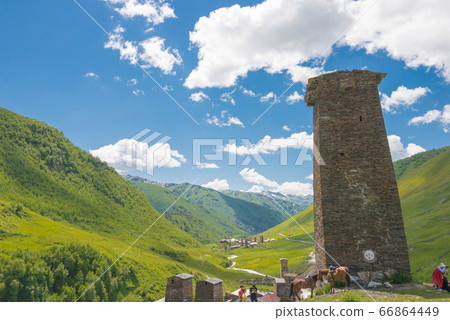 Ushguli Village World Heritage Site Svaneti Georgia (Georgia) Samegrero-Zemo Svaneti Ushguli Village World Heritage Site Svaneti Georgia (Georgia) Samegrero-Zemo Svaneti 66864449