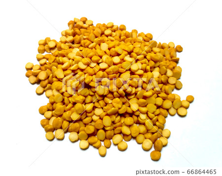 Split Chickpea Also Know as Chana Dal, Yellow Split Chickpea Also Know as Chana Dal, Yellow 66864465