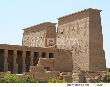 埃及，伊希斯神廟，世界遺產 66868558